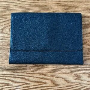 Bloomingdales Blue Sparkle Clutch